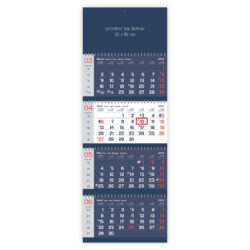 Štiridelni poslovni koledar 2026