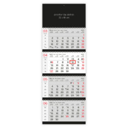 Štiridelni poslovni koledar 2026