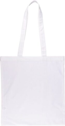 Barvna bombažna nakupovalna vrečka (180 g/m²).