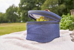 Hladilna torba iz džinsa.