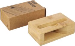 Bambusovo stojalo za telefon