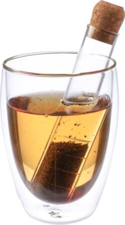 Steklena posodica za čaj Dustin