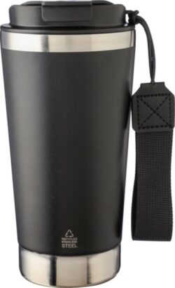 Potovalni termo lonček iz recikliranega nerjavečega jekla (500 ml)