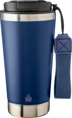 Potovalni termo lonček iz recikliranega nerjavečega jekla (500 ml)