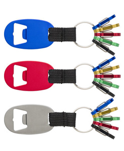 Obeski z odpiračem za steklenice