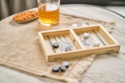 lesena igra izstreljevalec