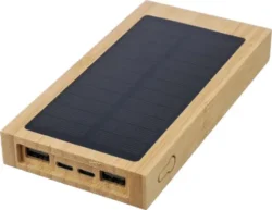 Bambusov powerbank s brezžičnim polnjenjem – 10.000 mAh