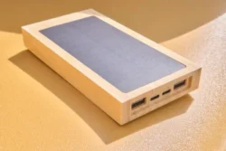 Bambusov powerbank s brezžičnim polnjenjem – 10.000 mAh
