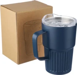 Eko termo lonček iz nerjavečega jekla z ročajem (450 ml)