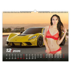 Koledar Girls & cars 2027