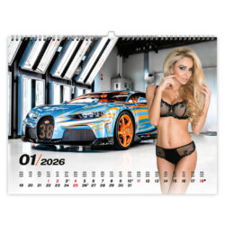 Koledar Girls & cars 2027