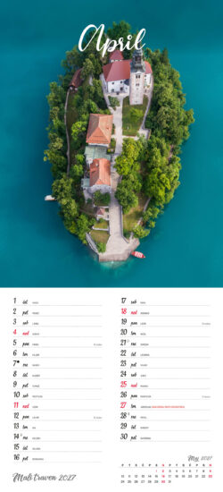 Koledar Na lepše po Sloveniji 2027