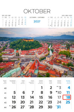 Koledar Poslovna Slovenija 2027